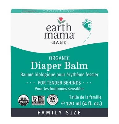 Earth Mama Family Size Organic Diaper Balm Diaper Rash Cream For Babies (4 fl oz)
