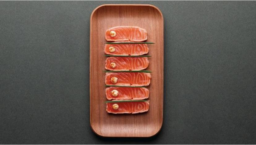 Saumon tataki spicy x6