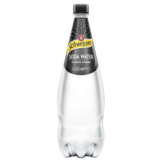Schweppes Soda Water 1.1Lt ea