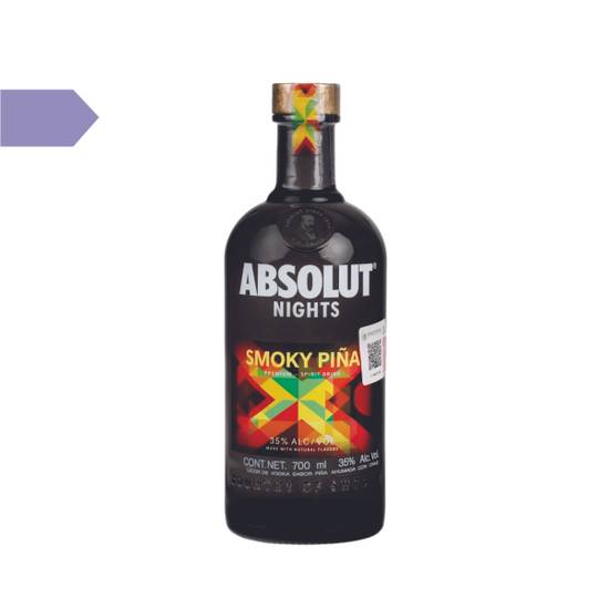 -30% OFF | Vodka Absolut Smoky Piña 750 mL | de 368 MXN a: