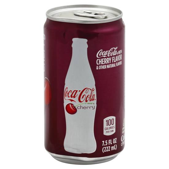 Coca Cola Soda Cherry Flavor (6 ct, 7.5 fl oz)