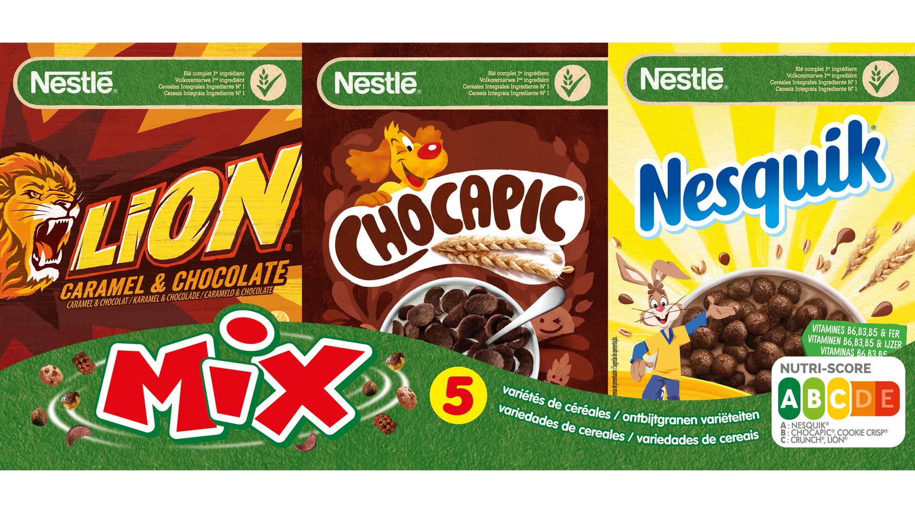 Nestlé - Assortiment de céréales (6)