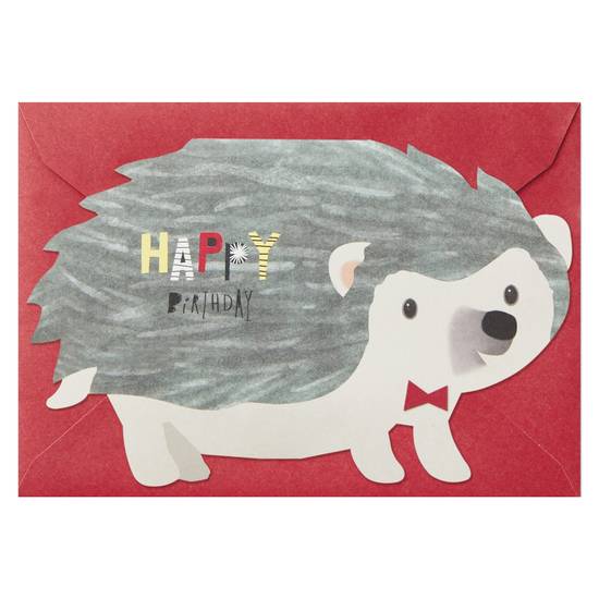 Hallmark Pop Up Birthday Card 3d Honeycomb Hedgehog