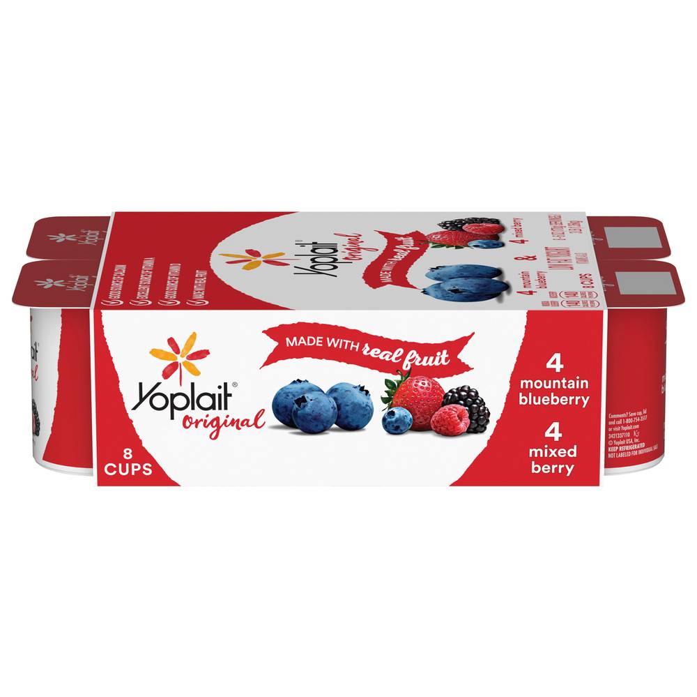 Yoplait Original Low Fat Yogurt Variety pack (3 lbs)