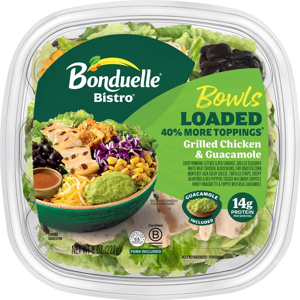 Bonduelle Bistro Loaded Bowls Grilled Chicken & Guacamole (8 oz)
