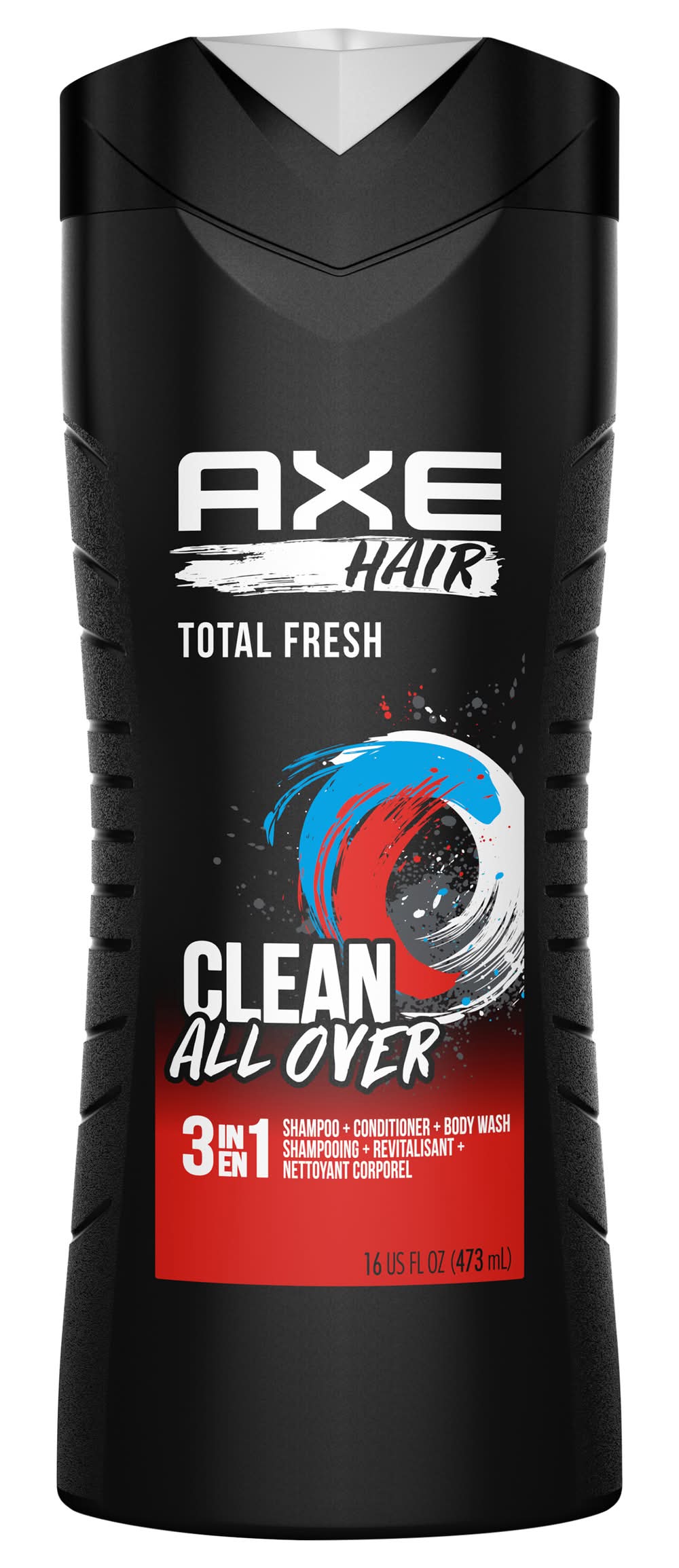 Axe Hair 3 in 1 Shampoo Conditioner & Body Wash (16 fl oz)