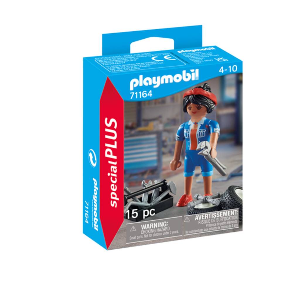 Playmobil - Mécanicienne jeu de construction (4-10 ans)