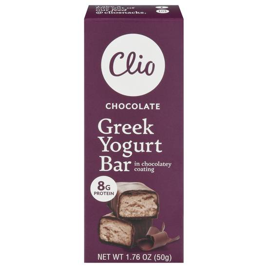 Clio Greek Chocolate Yogurt Bar
