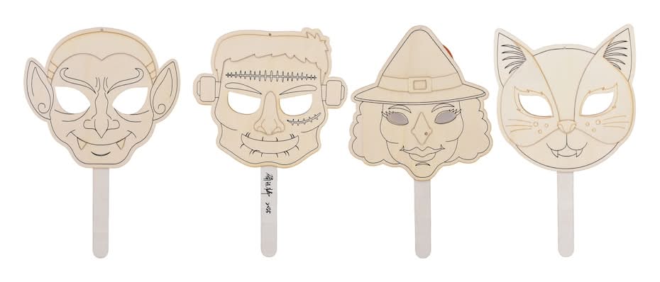 Crafter's Square Halloween DIY Masks
