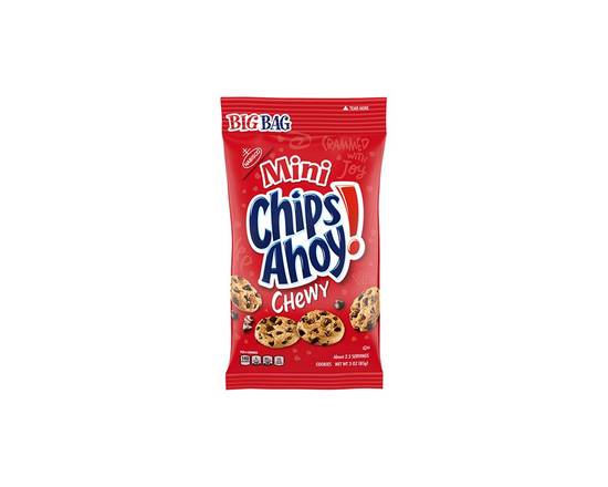 Order Chips Ahoy Minis Bag Chewy 2.5oz food online from Chevron Extramile store, Everett on bringmethat.com