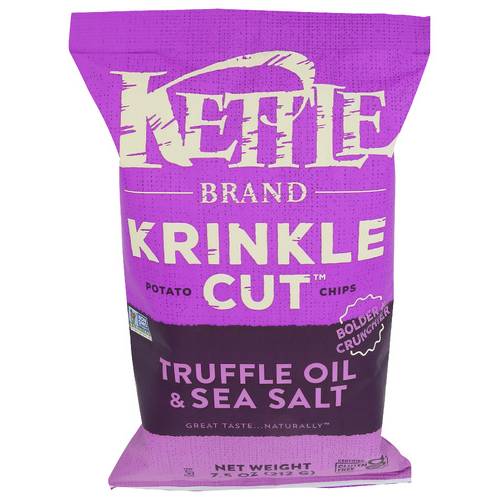 Kettle Truffle Oil & Sea Salt Krinkle Cut Potato Chips