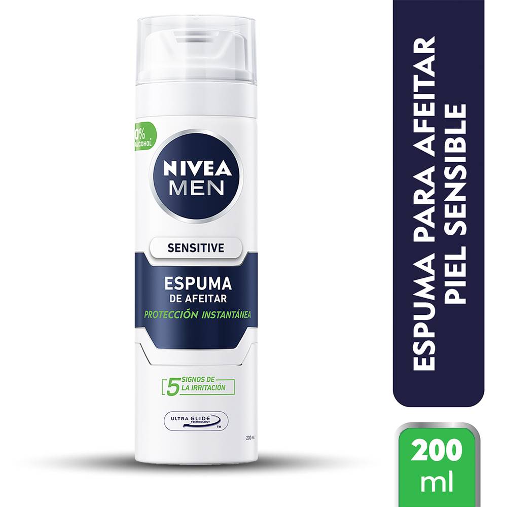 Nivea men espuma para afeitar sensitive