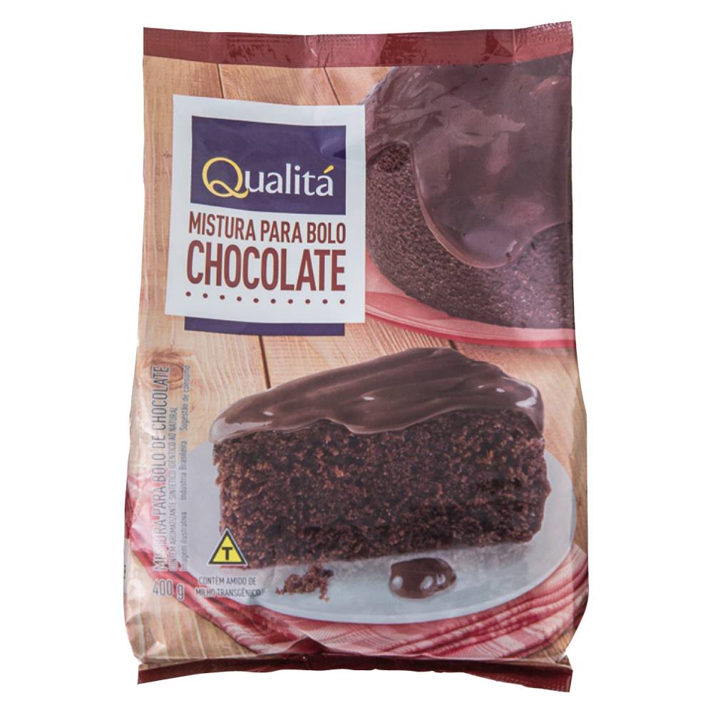 Qualitá mistura para bolo sabor chocolate (400g)