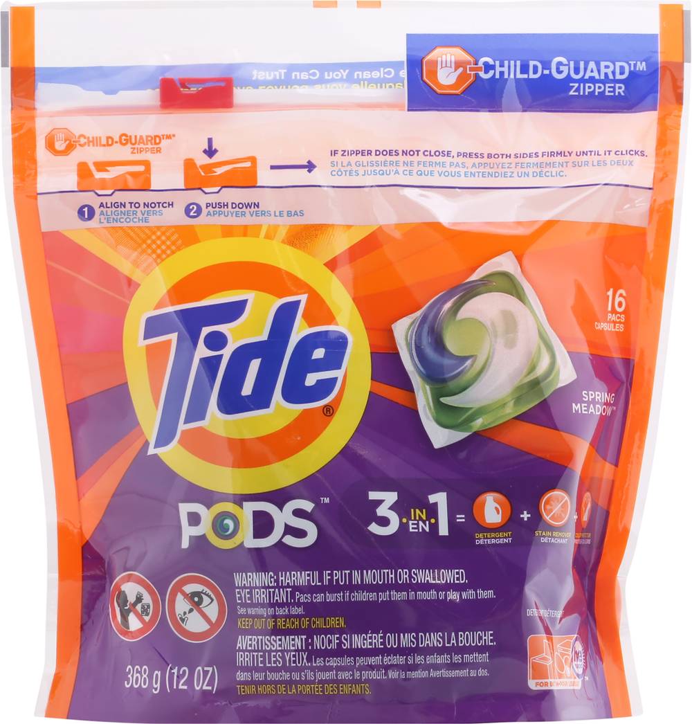 Tide Pods 3 in 1 Spring Meadow Detergent
