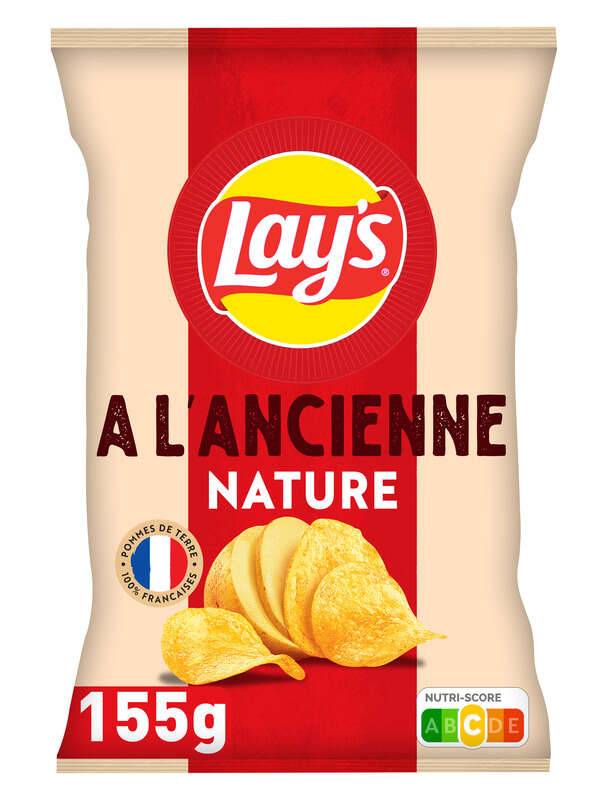 Lay's - Chips recette ancienne nature - Le sachet de 155g