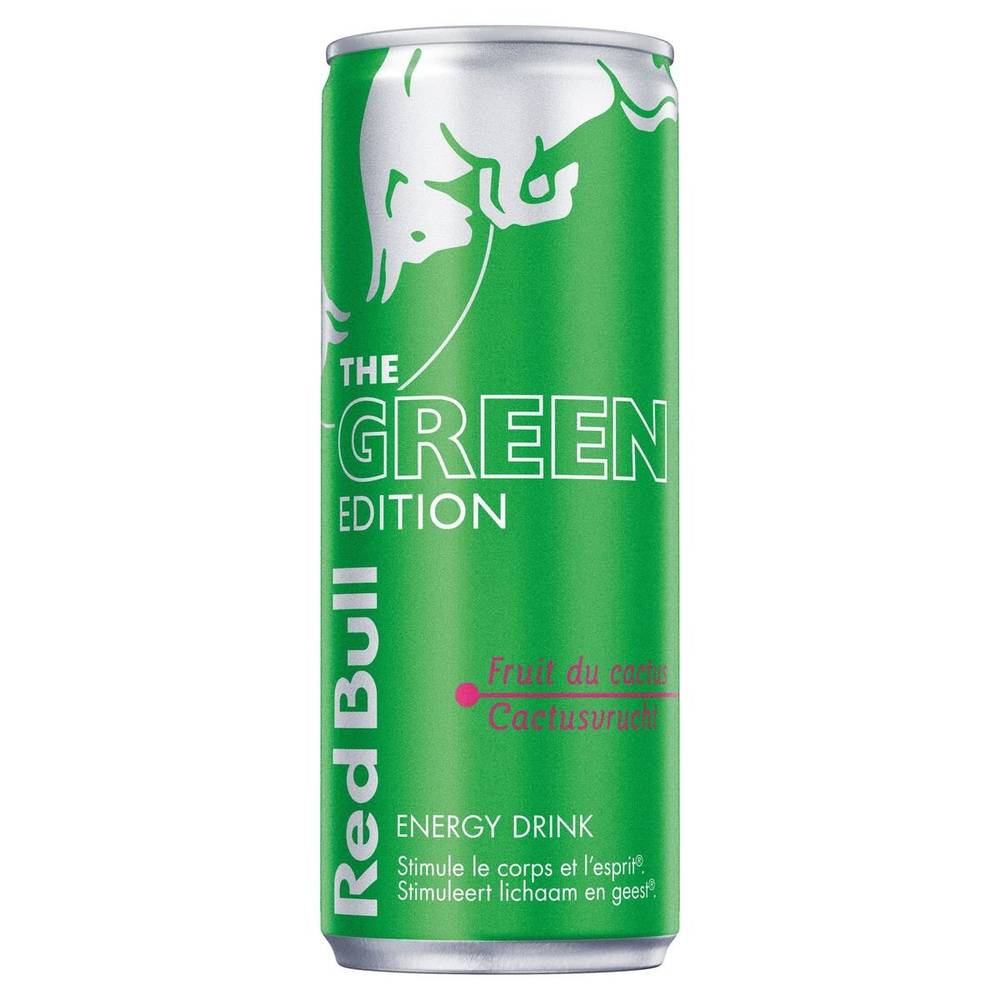 Red Bull Energy Drink Green Edition Cactus 25 cl