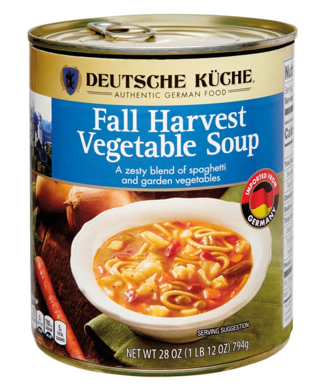 Deutsche Kuche Full Harvest Vegetable Soup (28 oz)
