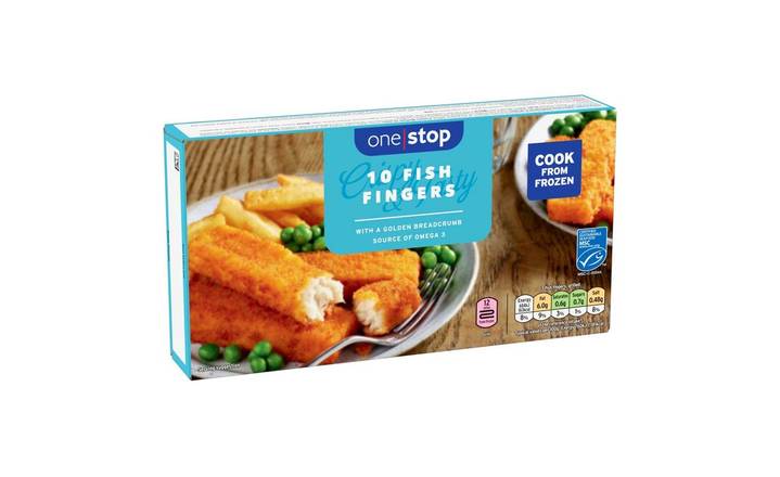 One Stop Frozen Omega 3 Fish Fingers 300g (399955)
