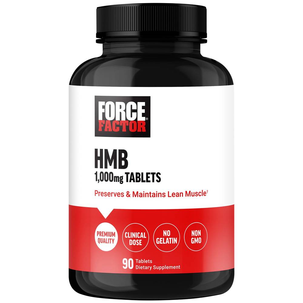 Hmb For Lean Muscle Support - 1,000 Mg (90 Tablets)