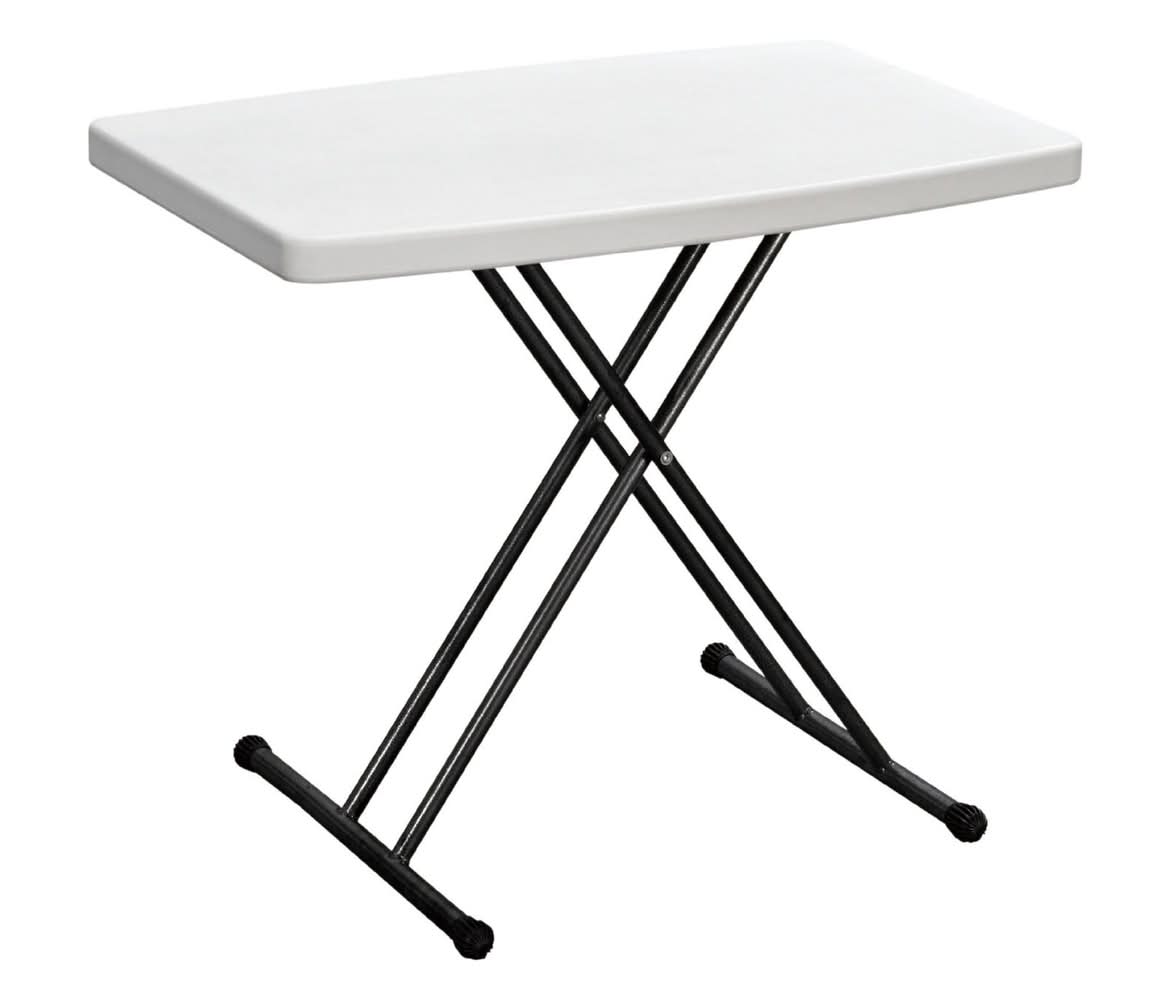 Alpes · Mesa ajustable blanca