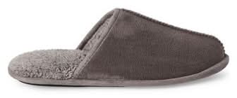George Comfort Slipper, Men, 9-10, Grey