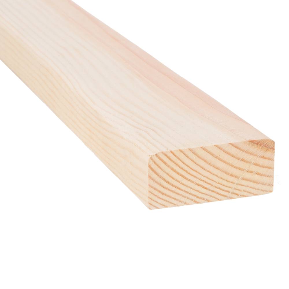 2-in x 4-in x 4-ft Pine Lumber | TCP244W2