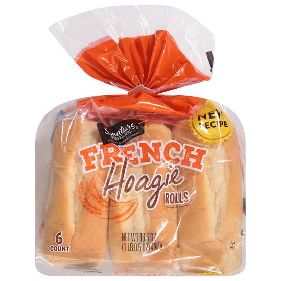 Signature Select French Hoagie Rolls (6 ct)