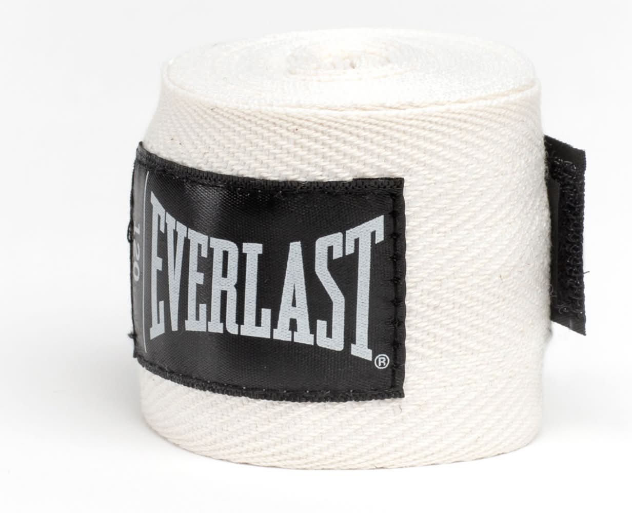 Everlast Core 120” Handwraps (White)