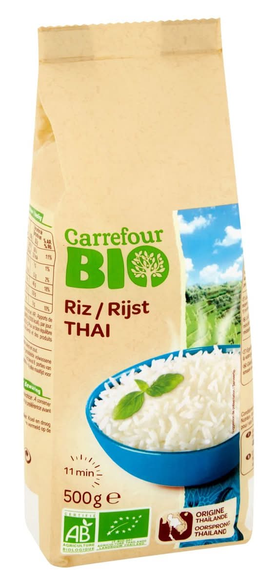 Carrefour Bio Riz Thaï 500 g