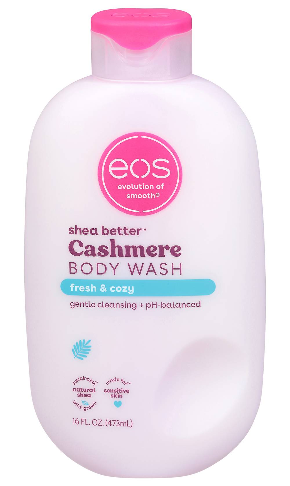 eos Shea Better Cashmere Body Wash, Fresh-Cozy (16 fl oz)