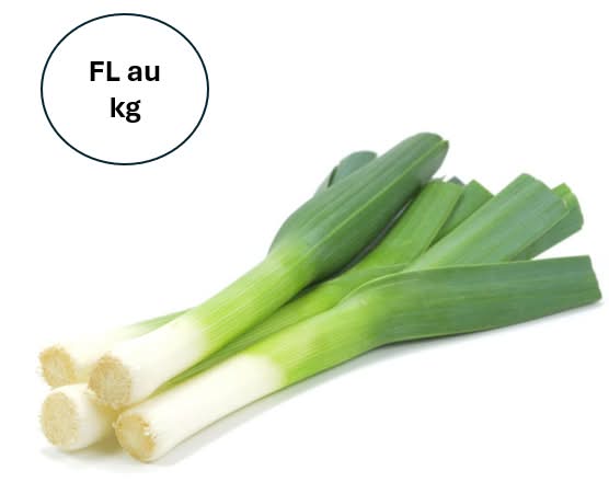 Poireau au kilo x1kg