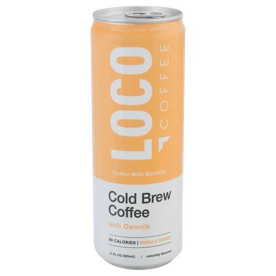 Loco Coffee Vanilla Honey Cold Brew With Oatmilk (11 fl oz)