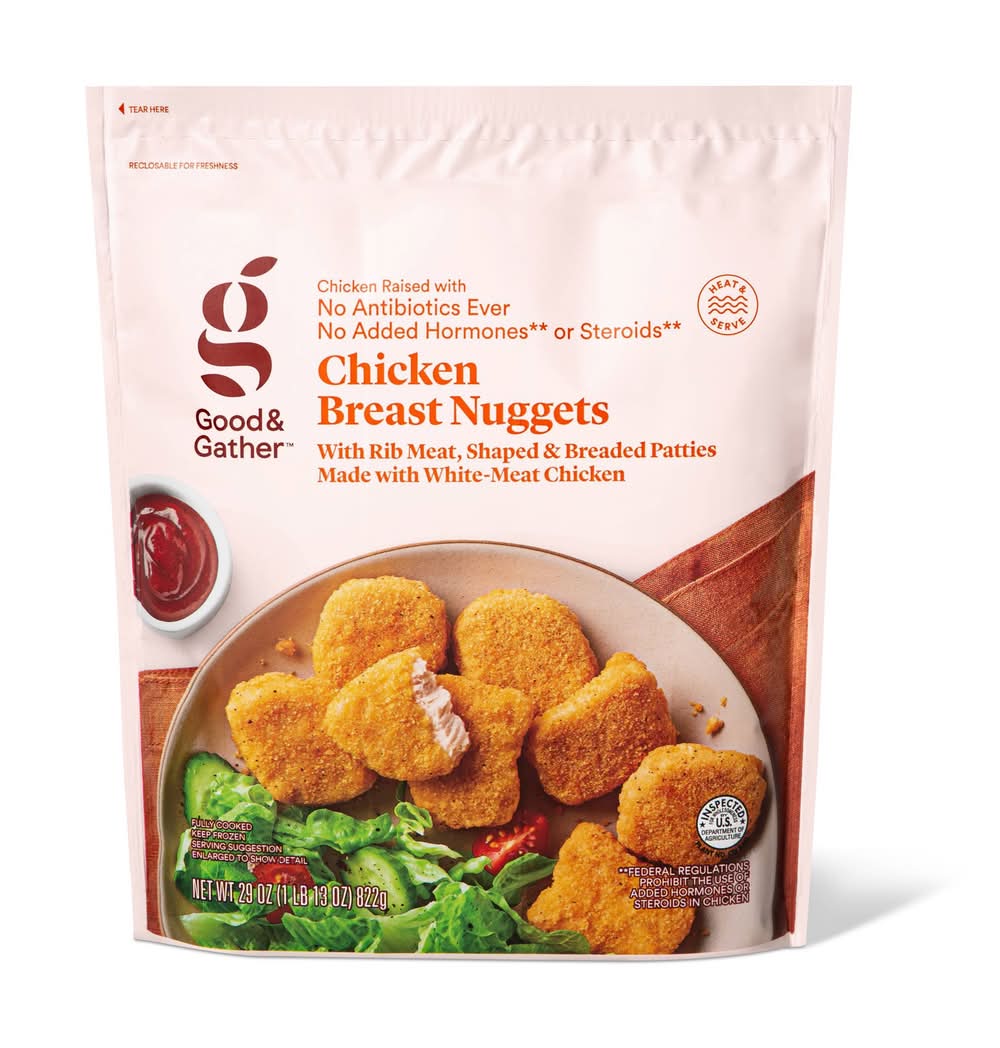 Good & Gather Frozen Nuggets, Chicken Breast (29 oz)
