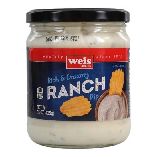 Weis Quality Ranch Dip