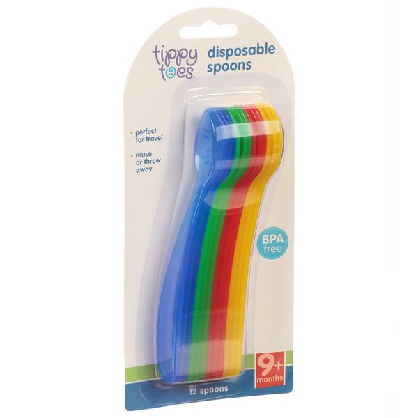 Tippy Toes Disposable Spoons
