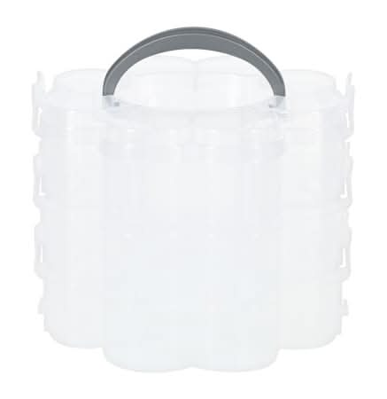 Stackable Flowers Storage Bin 3-Pack