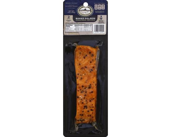 Blue Hill Bay · Cracked Pepper Baked Salmon (4 oz)
