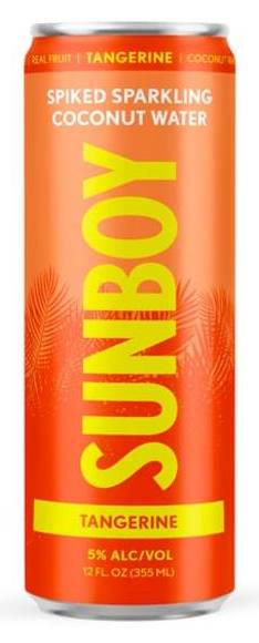 SUNBOY Tangerine Spiked Coconut Water (12 fl oz)