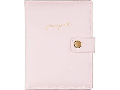 Eccolo RFID Passport Case, Pink (D925A)