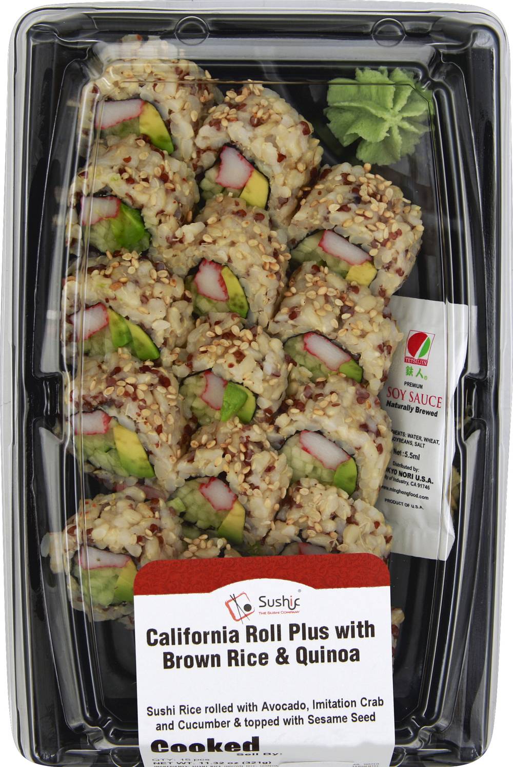 Sushi Gusto Brown Rice California Roll (12 ct)