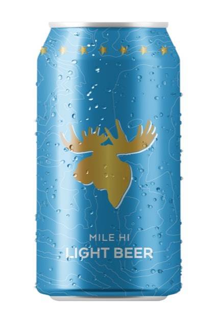 Outlaw Mile Hi Light Beer (24x 12oz cans)