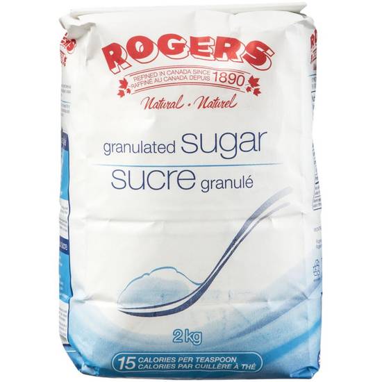 Rogers Natural Granulated White Sugar (2 kg)