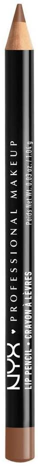 NYX Professional Makeup Slim Lip Pencil Creamy Long-Lasting Lip Liner, Nude Truffle (0.03 oz)