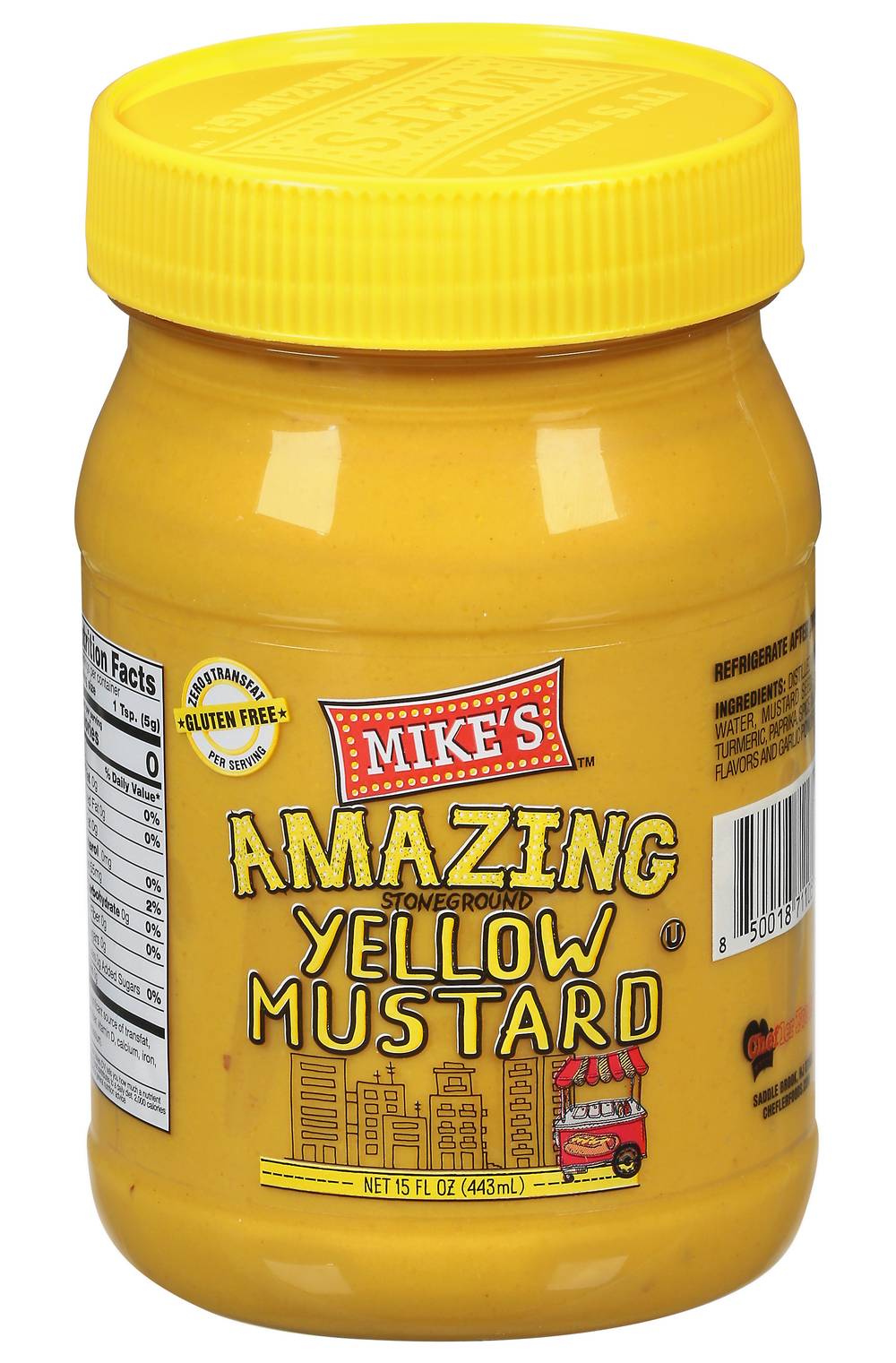 Mike's Amazing Stoneground Yellow Mustard (15.7 oz)
