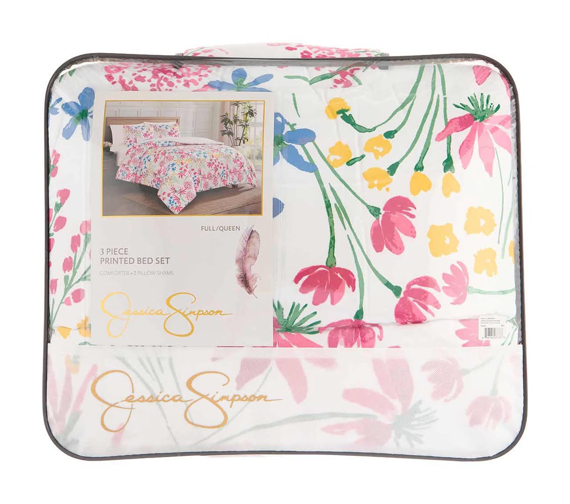 Jessica Simpson Printed Bed Sheet Set, Full/Queen, 3 pc