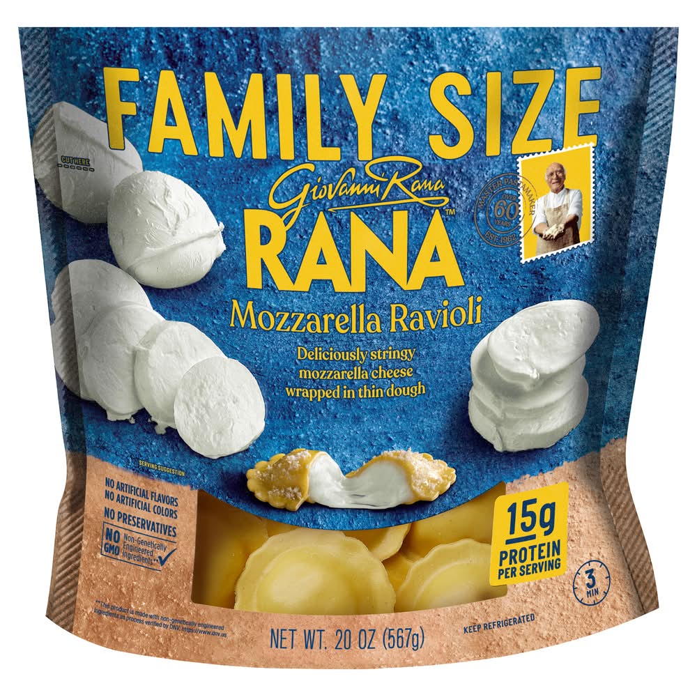 Rana Mozzarella Cheese Ravioli Family Size (20 oz)