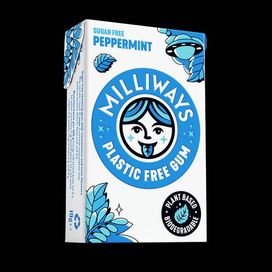 Milliways Plastic Free Gum - Peppermint