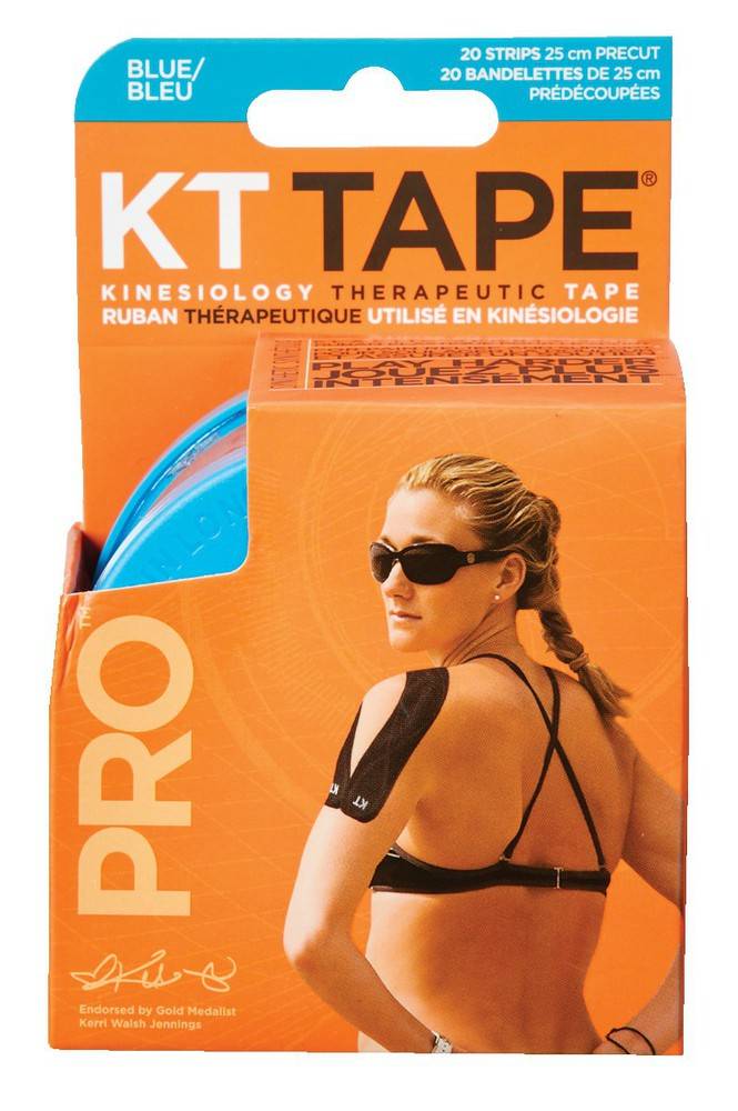 Kt Products Kt Elast Sport Tape Pro Laser Blue Strip