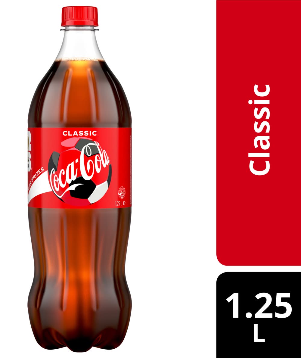 Coca-Cola Classic Soda (1.25L)