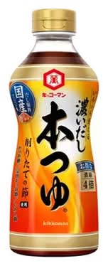 キッコーマン 濃いだし 本つゆ (500mL)
